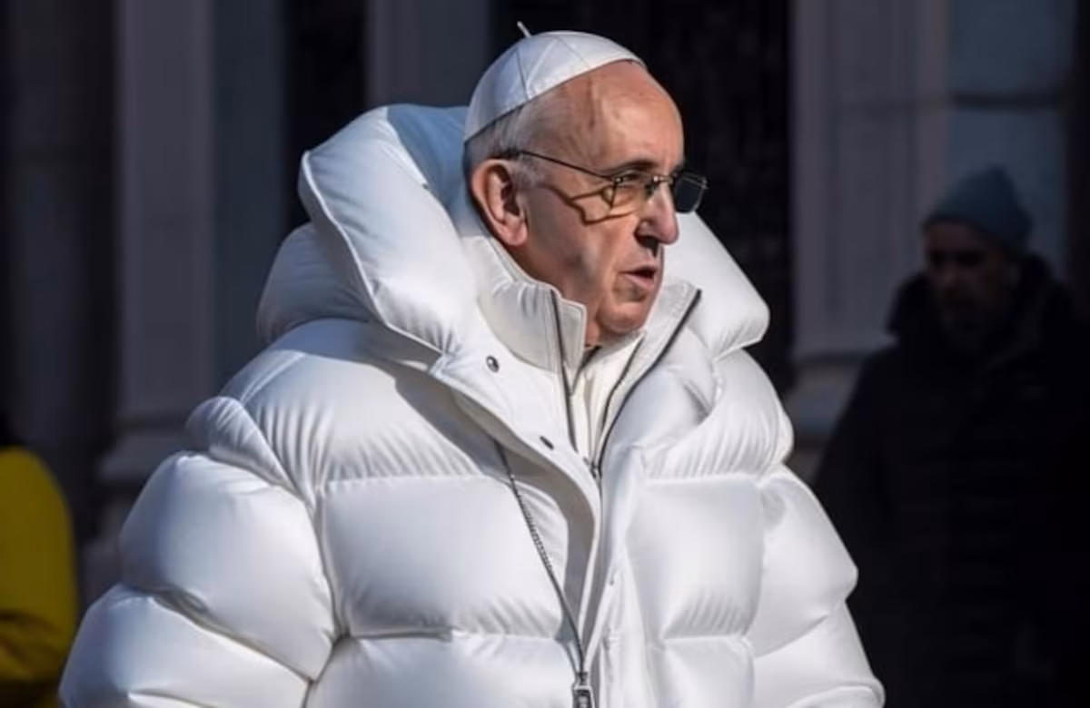 Famoso Deepfake do Papa Francisco