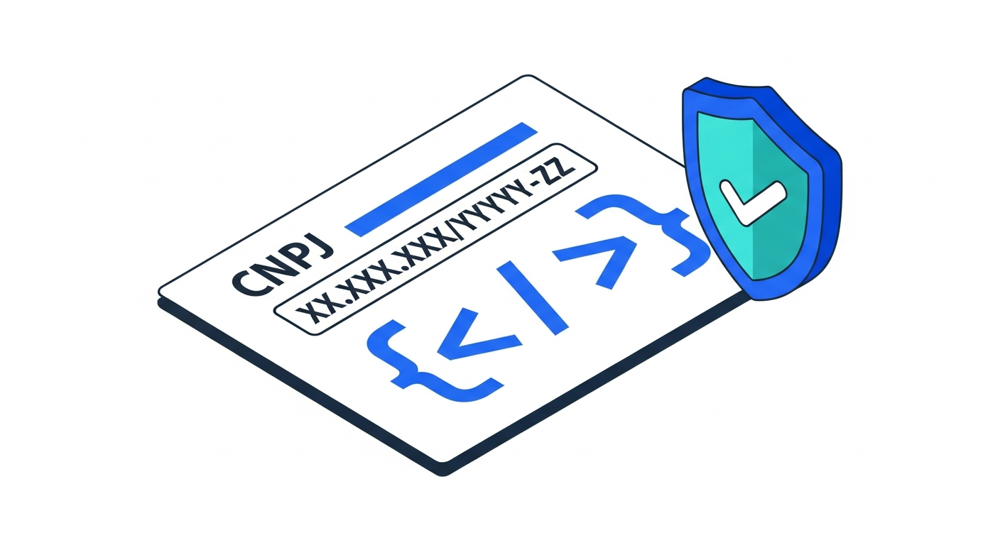 Como validar um CNPJ: algoritmo, código e o novo CNPJ alfanumérico (2026)
