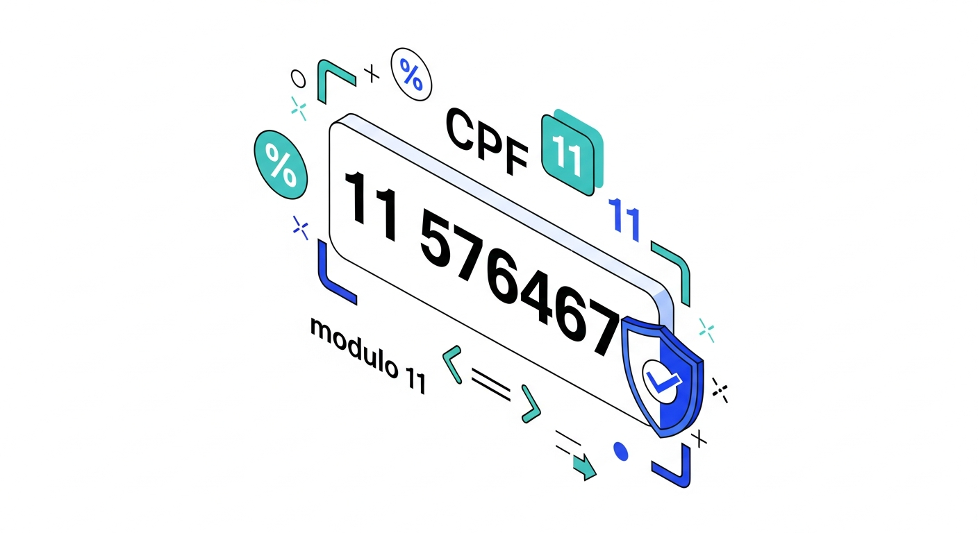 Como validar um CPF: algoritmo do dígito verificador e código (JS, Python, PHP)
